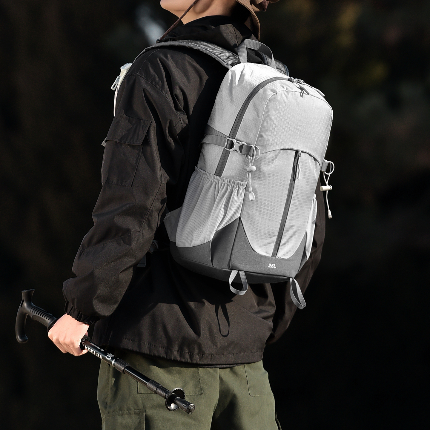 25l Large Capacity Hiking Back - Hiking Backpack Waterproof avaliação e preço