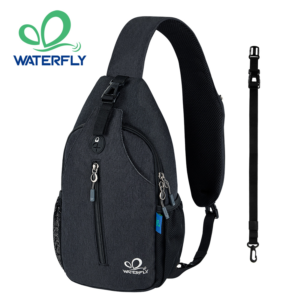 WATERFLY Crossbody Sling Bag C - Sling Backpack Shoulder avaliação e preço