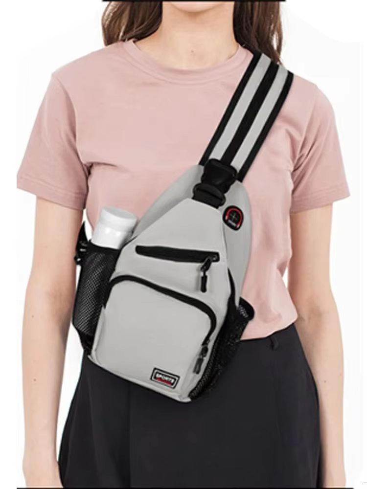 Multi-pocket Casual Chest Bag  - Sling Backpack Shoulder avaliação e preço