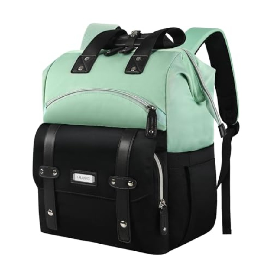 Laptop Backpack for WomenColle - Travel Backpack Anti Theft avaliação e preço