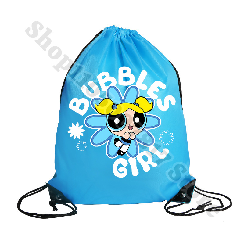 Kawaii The Powerpuffs Girls Ca - Drawstring Gym Bag avaliação e preço