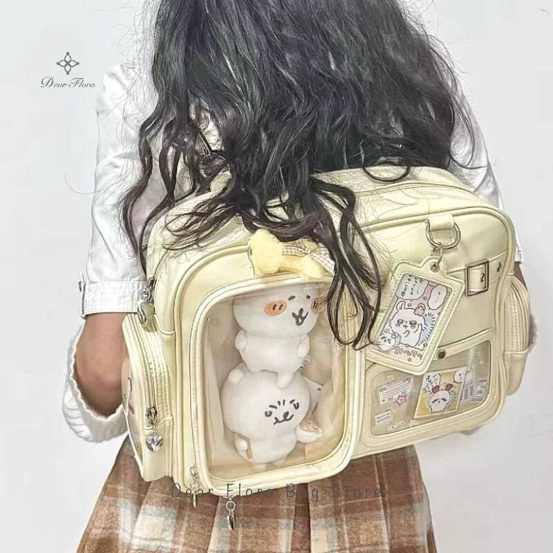 Y2K New Cute Ita Bag Concert L - Fashion Backpack Women avaliação e preço