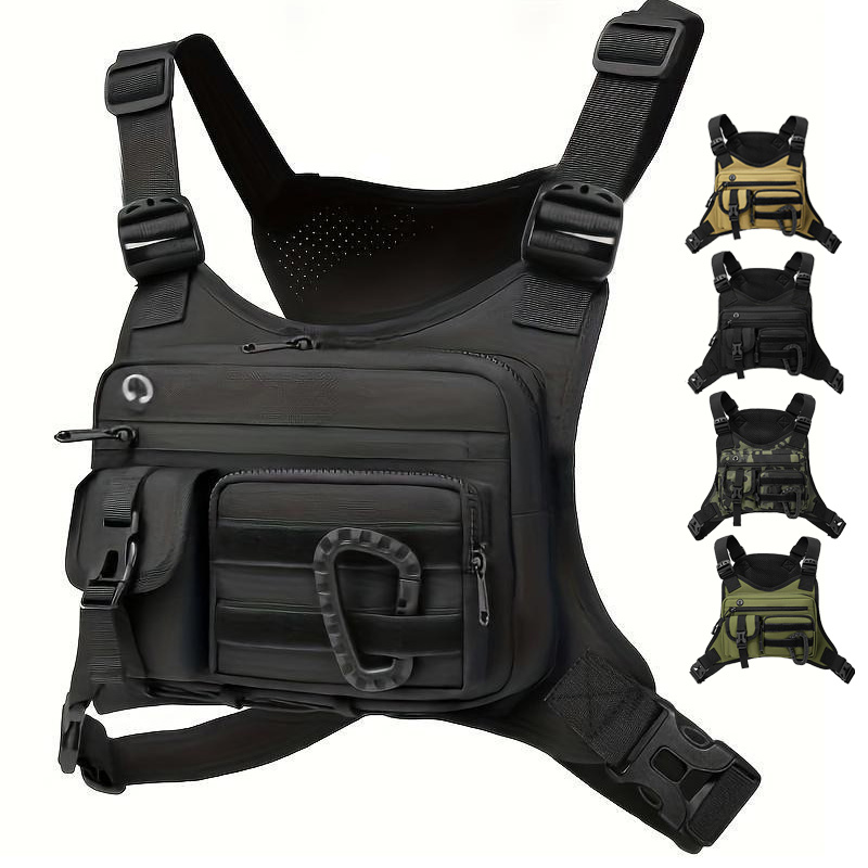 Outdoor Sports Chest Bag Vest  - Urban Backpack Tactical avaliação e preço