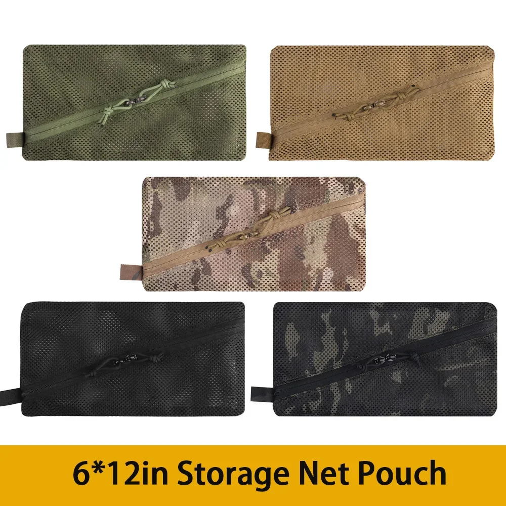 Tactical Mesh EDC Pouch Bag Ut - Backpack Insert Organizer avaliação e preço