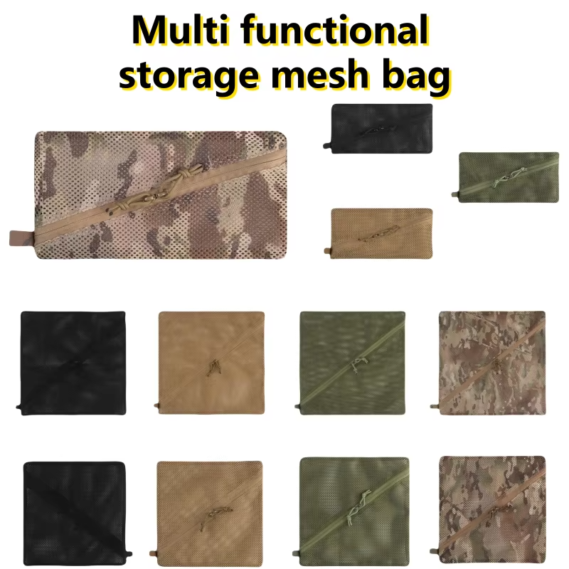 Tactical Mesh EDC Pouch Bag Ut - Backpack Insert Organizer avaliação e preço