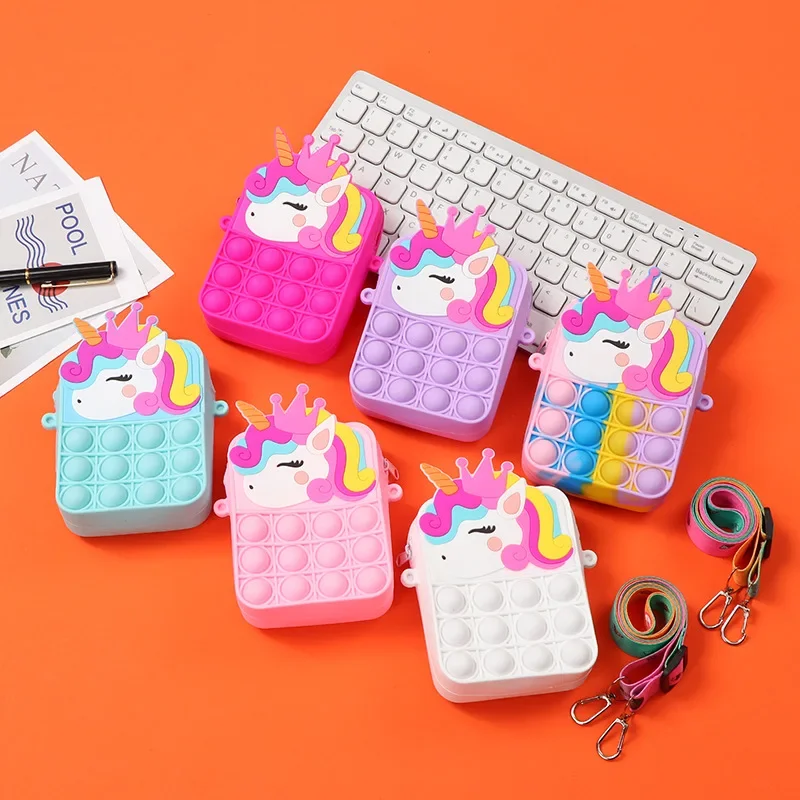 Magical Color-Changing Unicorn - Mini Backpack Purse avaliação e preço
