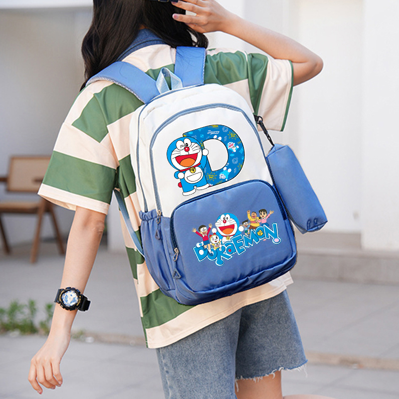 Doraemon Boy Girl School Bag P - School Backpack Teen avaliação e preço