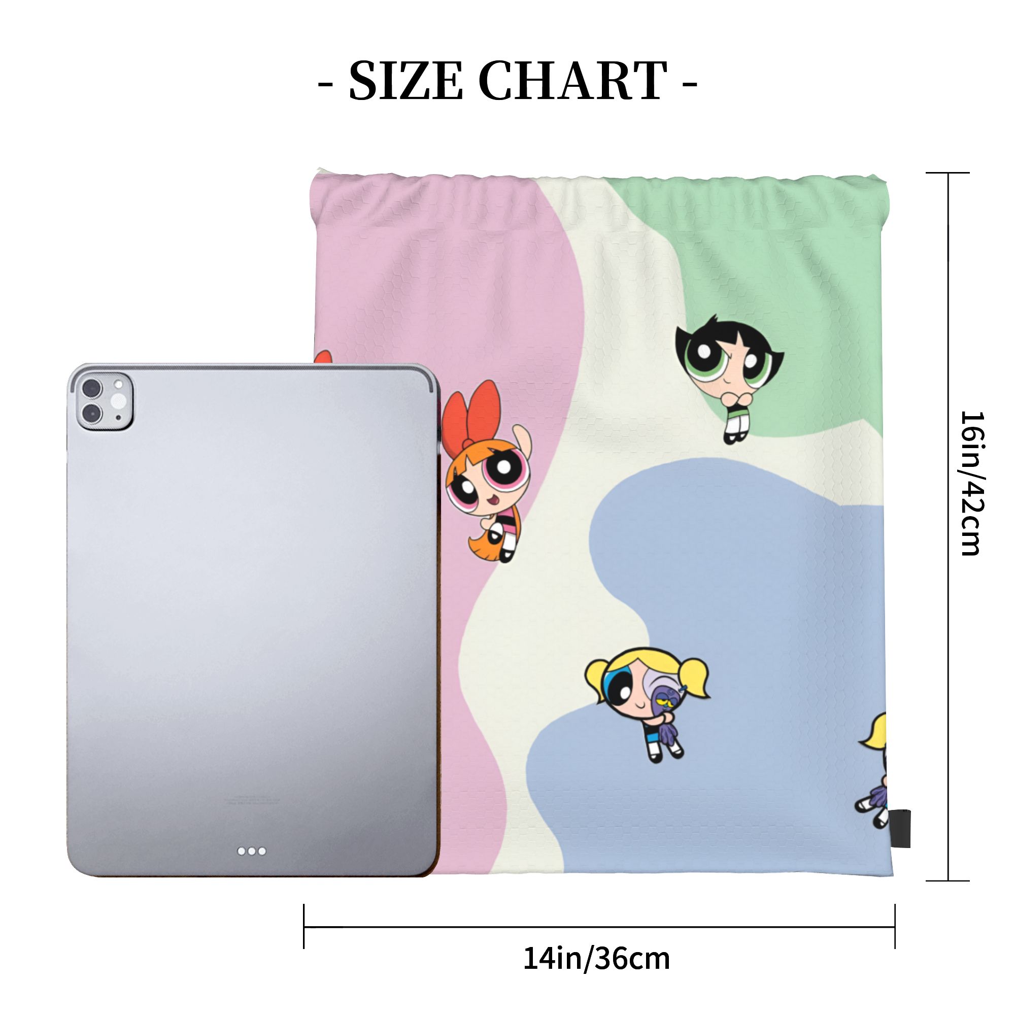 Custom Poweres Anime Puffes Dr - Drawstring Gym Bag avaliação e preço