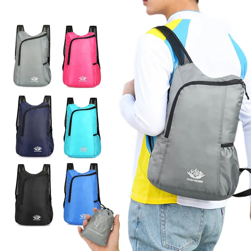 20L Unisex Lightweight Outdoor - Foldable Backpack Small avaliação e preço