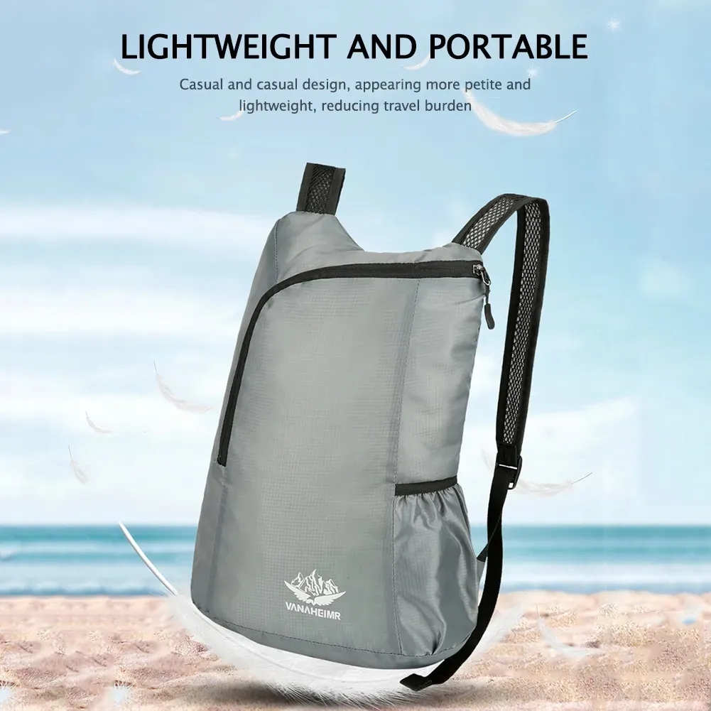 20L Unisex Lightweight Outdoor - Foldable Backpack Small avaliação e preço