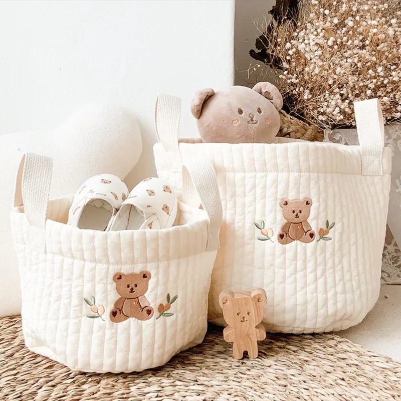 INS Baby Bags Cute Bear Embroi - Backpack Diaper Bag avaliação e preço