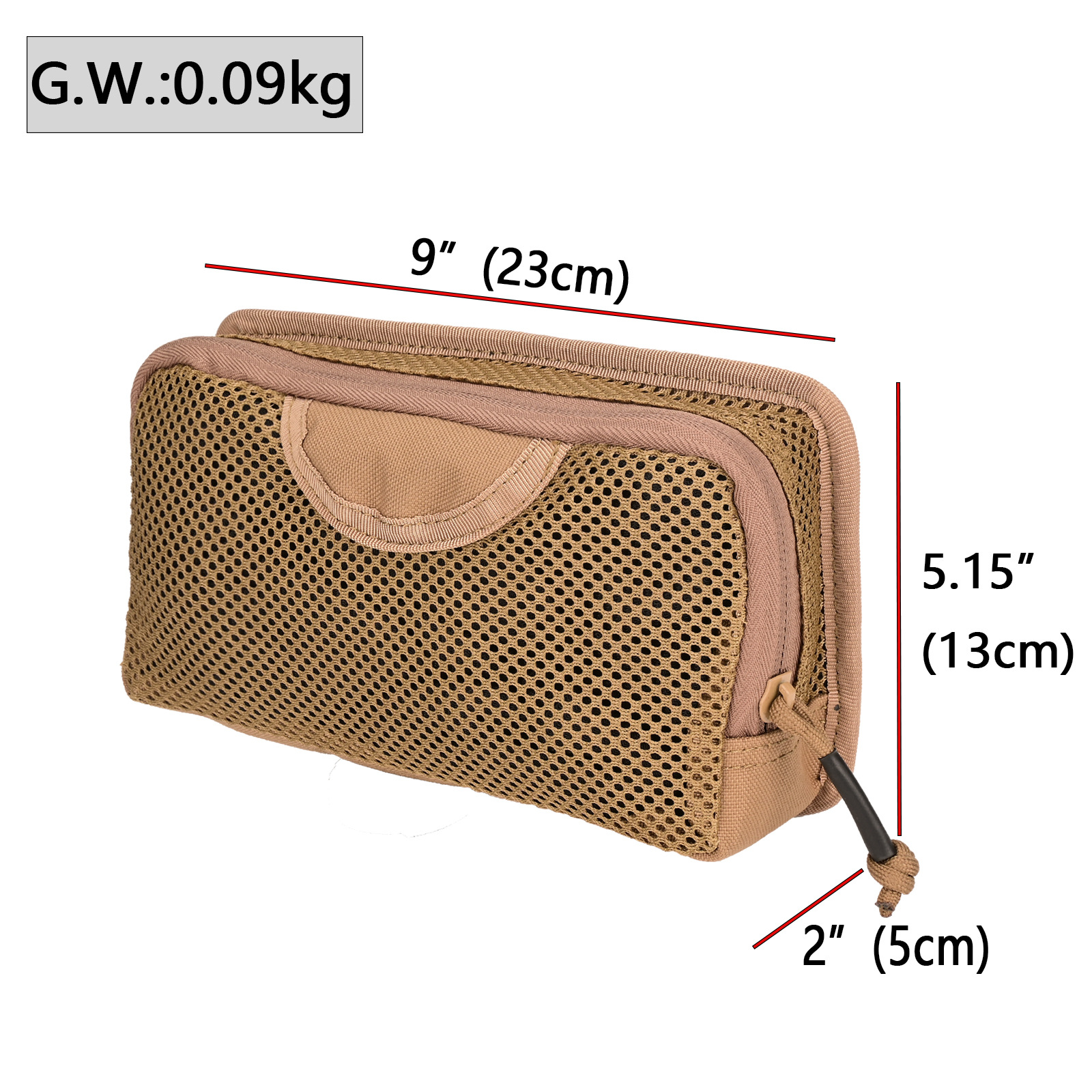 Tactical Internal Mesh Pocket  - Backpack Insert Organizer avaliação e preço