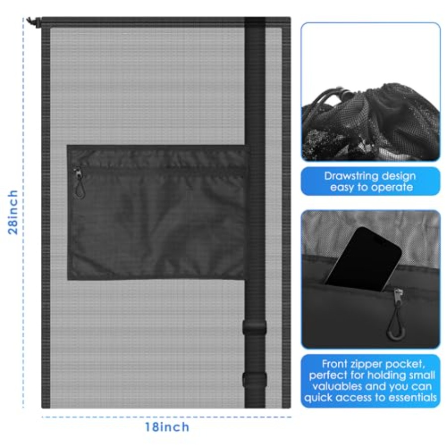 Drawstring Bag Heavy Duty Mesh - Drawstring Gym Bag avaliação e preço