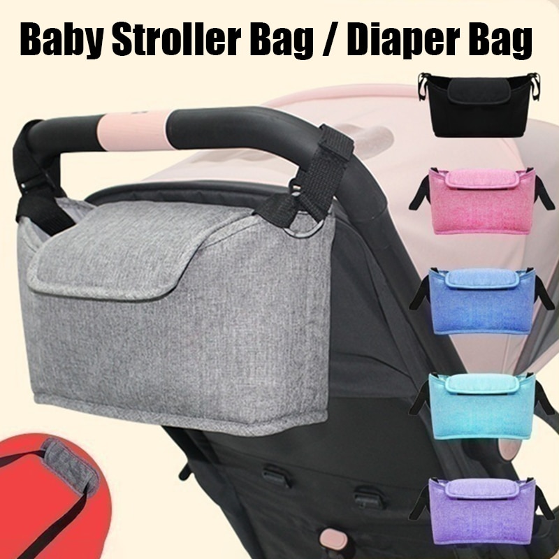 Baby Stroller Hanging Bags Mom - Backpack Diaper Bag avaliação e preço