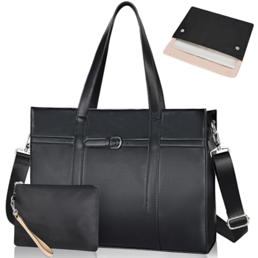 ESTARER Women's Laptop Leather - Laptop Sleeve Removable avaliação e preço