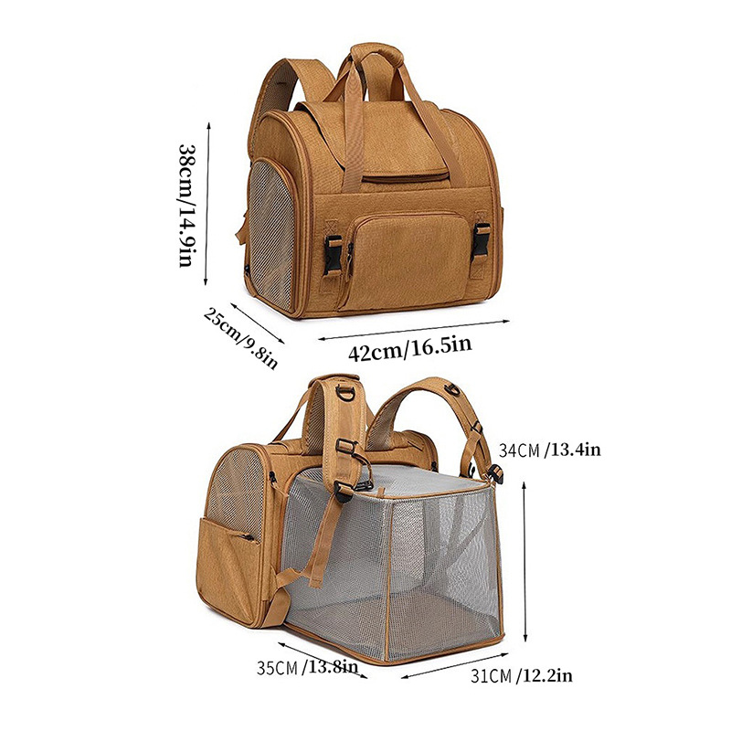 Portable cat bag, expandable l - Foldable Backpack Small avaliação e preço
