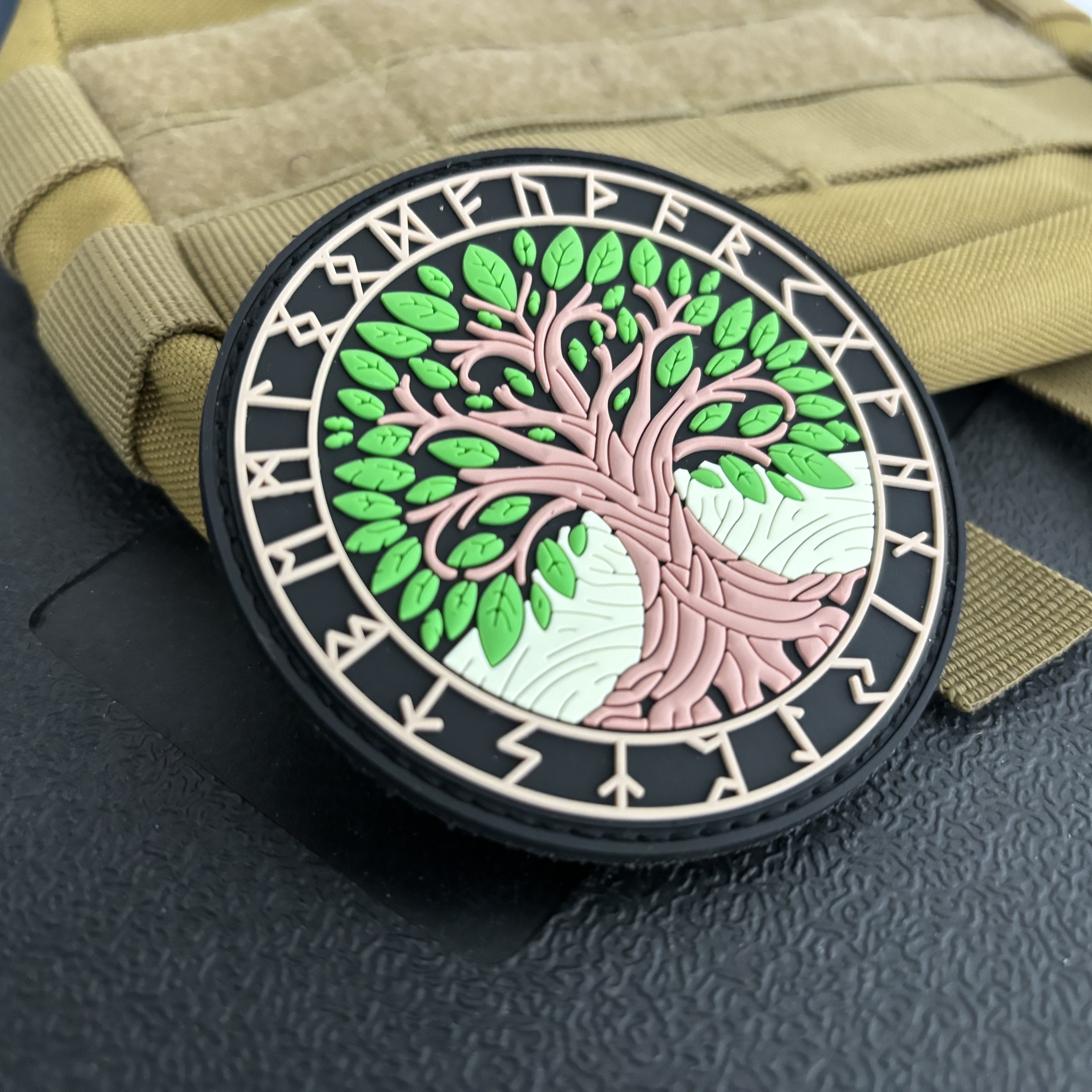 Yggdrasil Viking Totem PVC Pat - Urban Backpack Tactical avaliação e preço