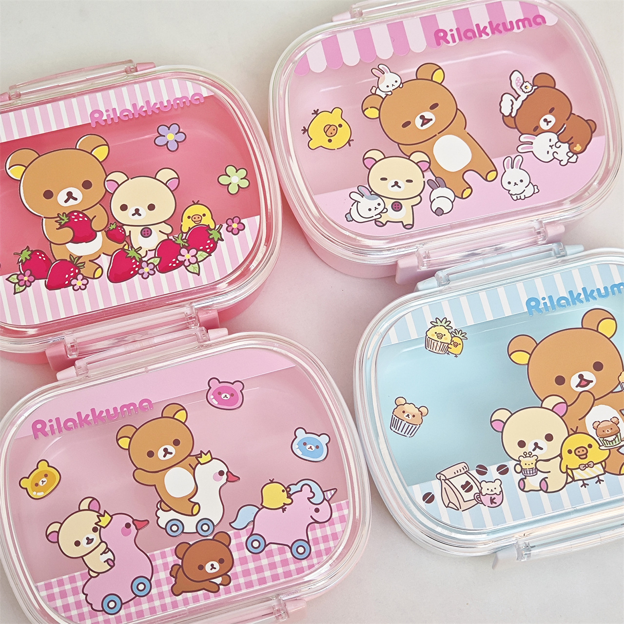 Rilakkuma Lunch Box for Kids S - Mini Backpack Purse avaliação e preço