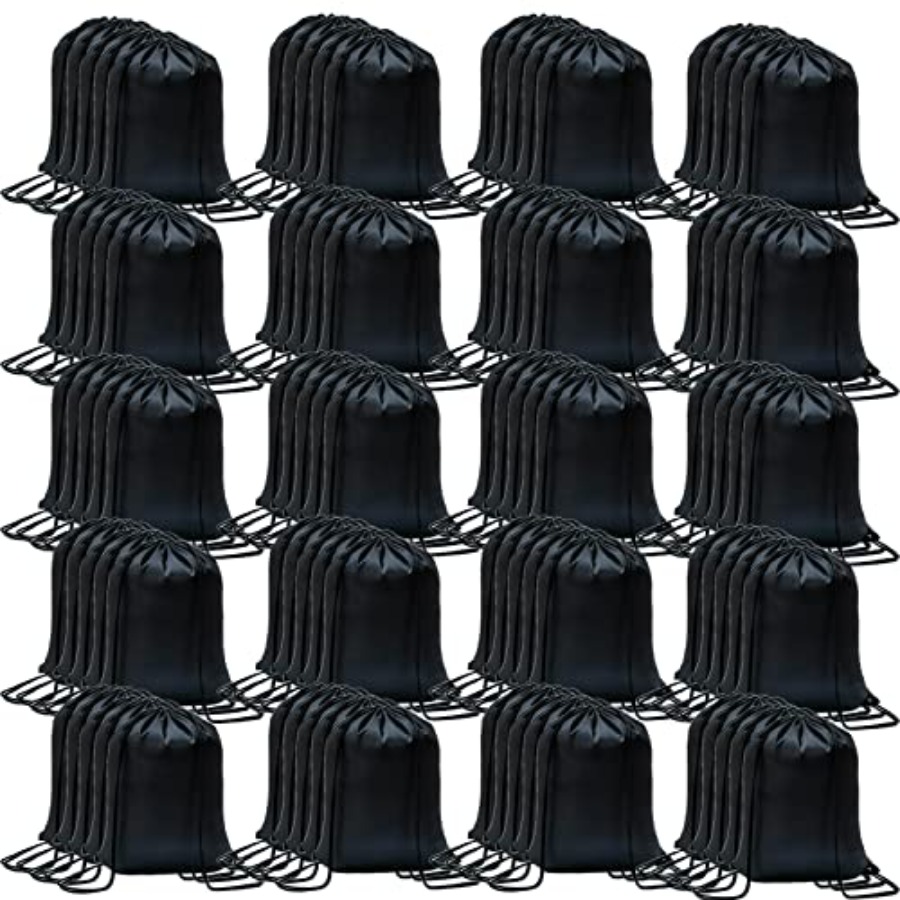 100 Pack Drawstring Backpack B - Drawstring Gym Bag avaliação e preço