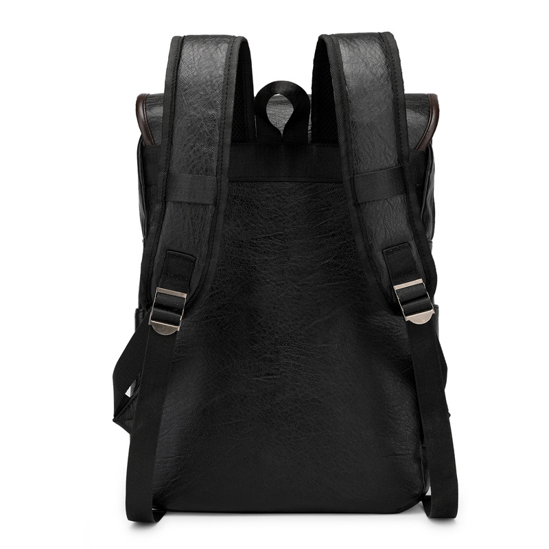 Vintage Leather Laptop Backpac - Business Backpack Brief avaliação e preço