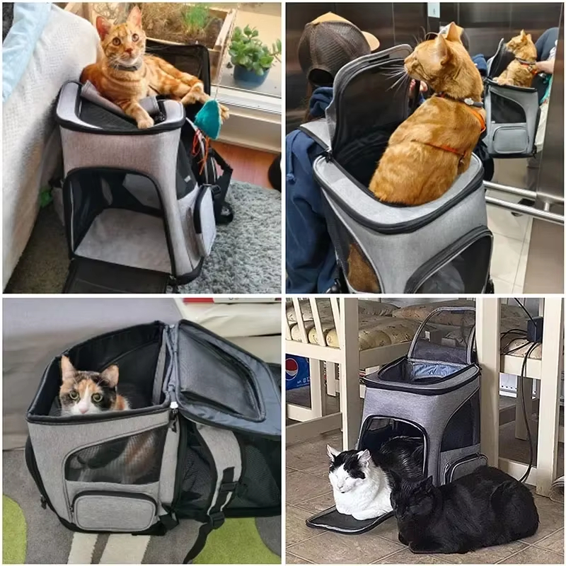 Cat Bag Outdoor Portable Cat B - Foldable Backpack Small avaliação e preço