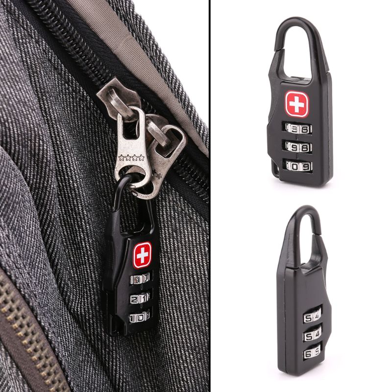 Mini Lock Outdoor small locks  - Backpack Lock Combo avaliação e preço