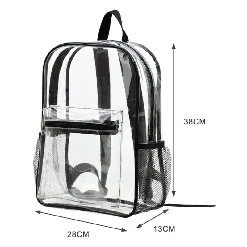 Transparent PVC Backpack Outdo - Fashion Backpack Women avaliação e preço