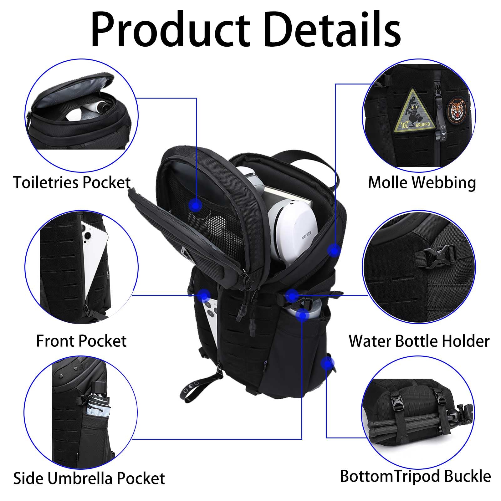Anti Theft Sling Bag Shoulder  - Sling Backpack Shoulder avaliação e preço