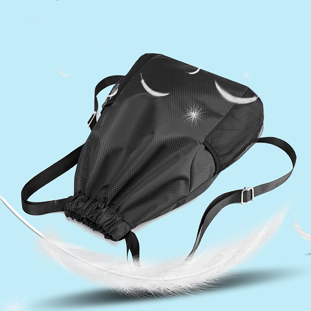 Black drawstring bag, gym back - Drawstring Gym Bag avaliação e preço