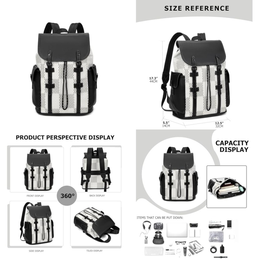 Laptop Backpack for Men Luxury - Travel Backpack Anti Theft avaliação e preço