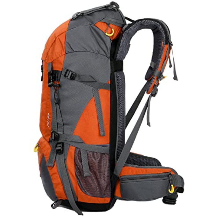 50L Hiking Backpack Men Campin - Rain Cover Backpack avaliação e preço