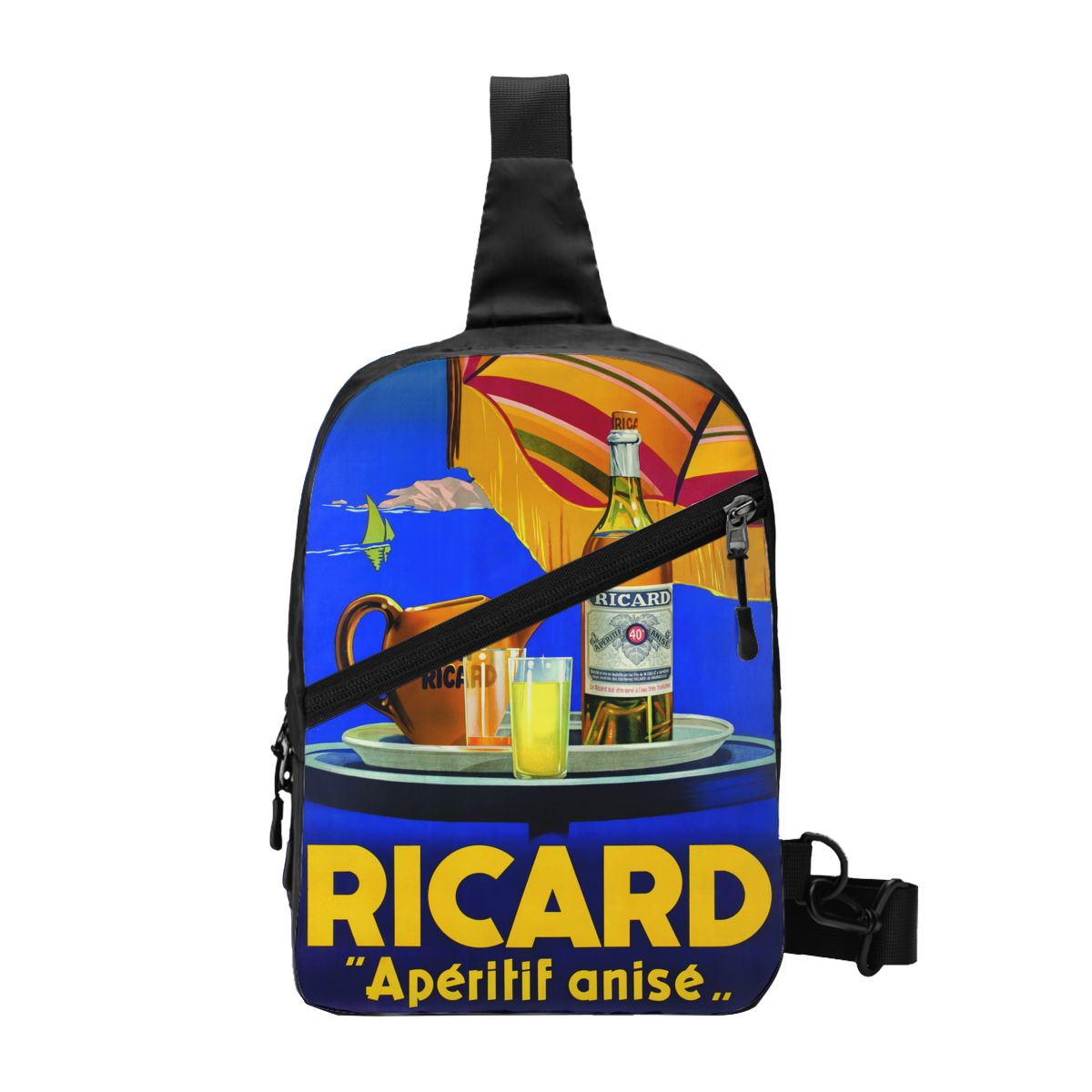 Custom Ricard Sling Chest Bag  - Sling Backpack Shoulder avaliação e preço