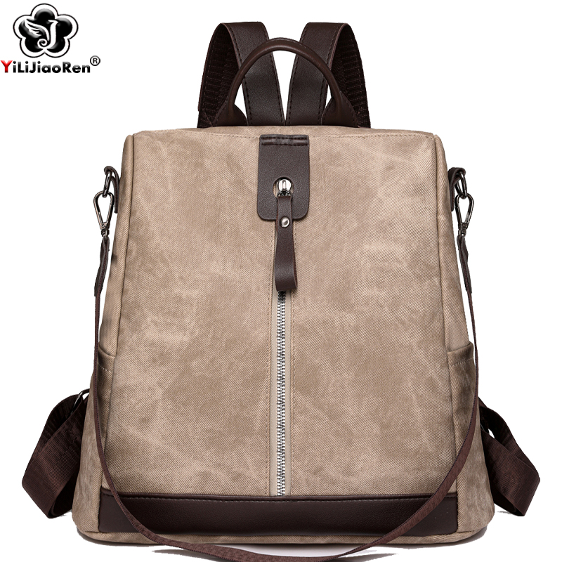 Fashion Anti-theft Backpack Fe - Travel Backpack Anti Theft avaliação e preço