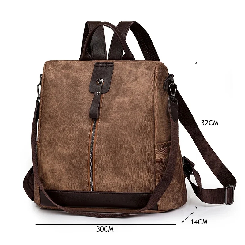 Fashion Anti-theft Backpack Fe - Travel Backpack Anti Theft avaliação e preço