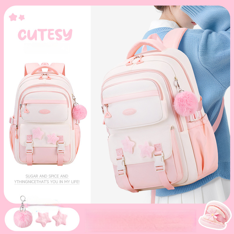 Cute Girls School Backpack Pin - School Backpack Teen avaliação e preço