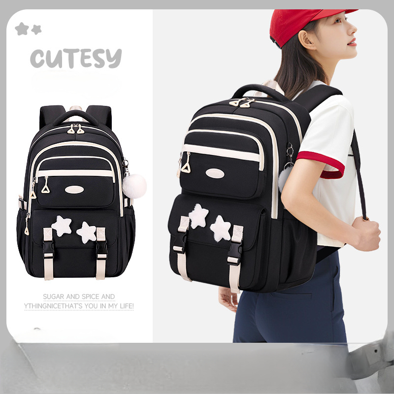Cute Girls School Backpack Pin - School Backpack Teen avaliação e preço