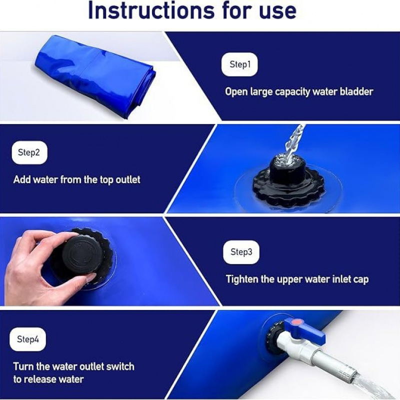 PVC Water Storage Bag New Soft - Hydration Pack Outdoor avaliação e preço