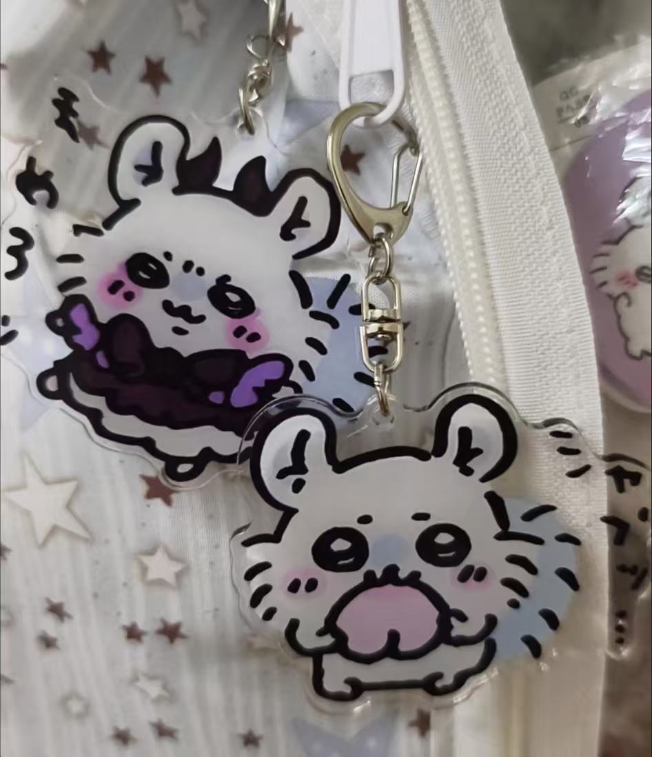 Unisex Chiikawa Keychain Penda - Mini Backpack Purse avaliação e preço