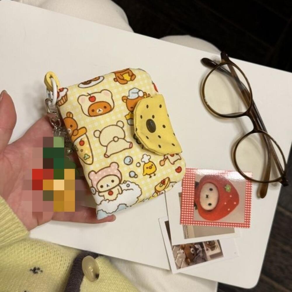 11Cm Rilakkuma Korilakkuma Fol - Mini Backpack Purse avaliação e preço