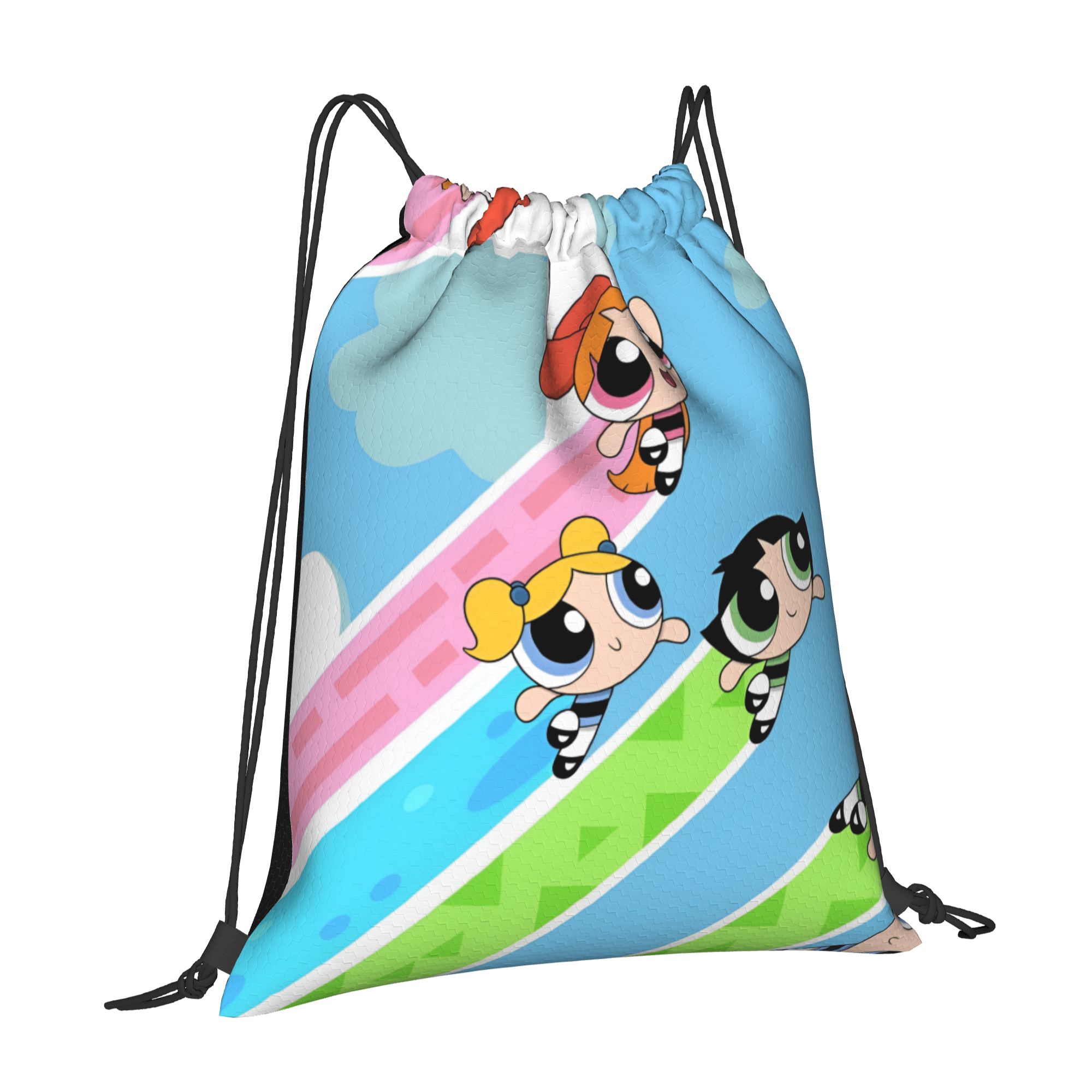Custom Poweres Anime Puffes Dr - Drawstring Gym Bag avaliação e preço