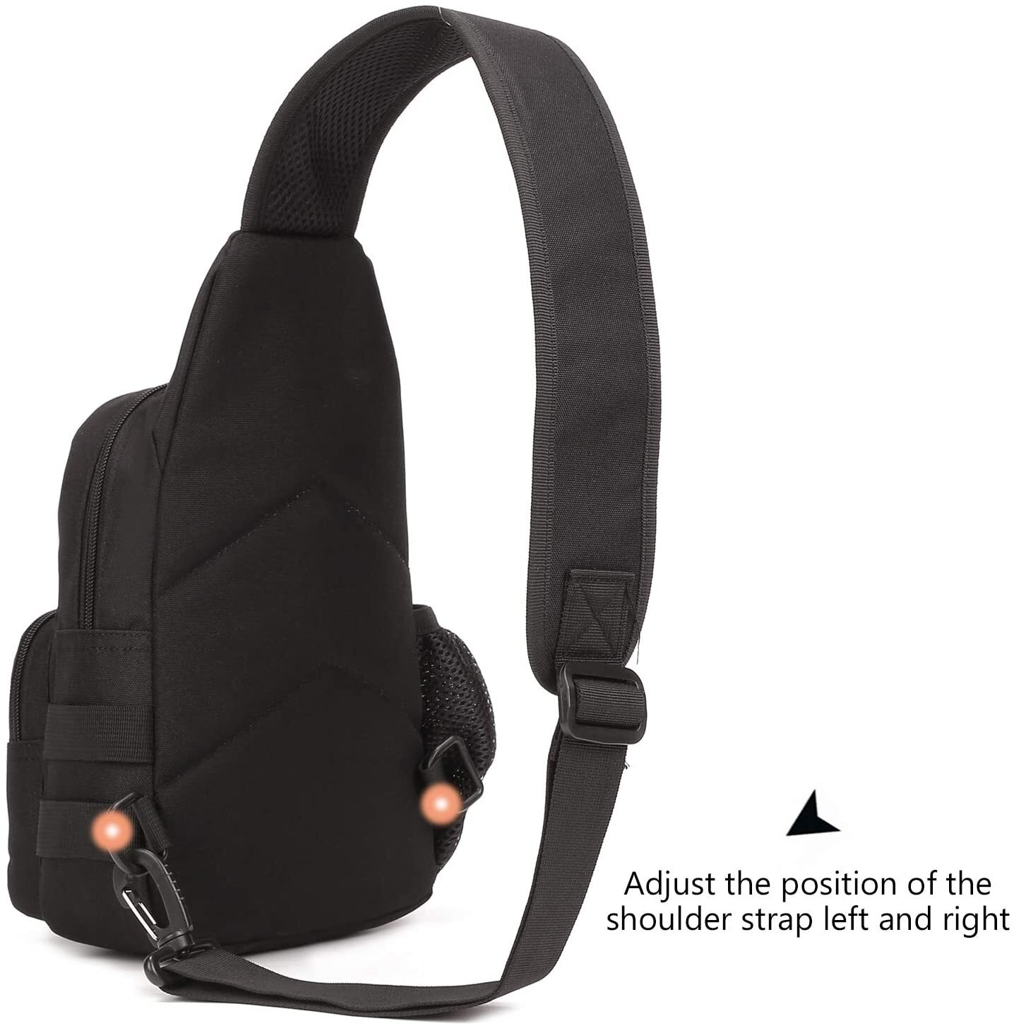 Tactical Sling Crossbody Backp - Sling Backpack Shoulder avaliação e preço