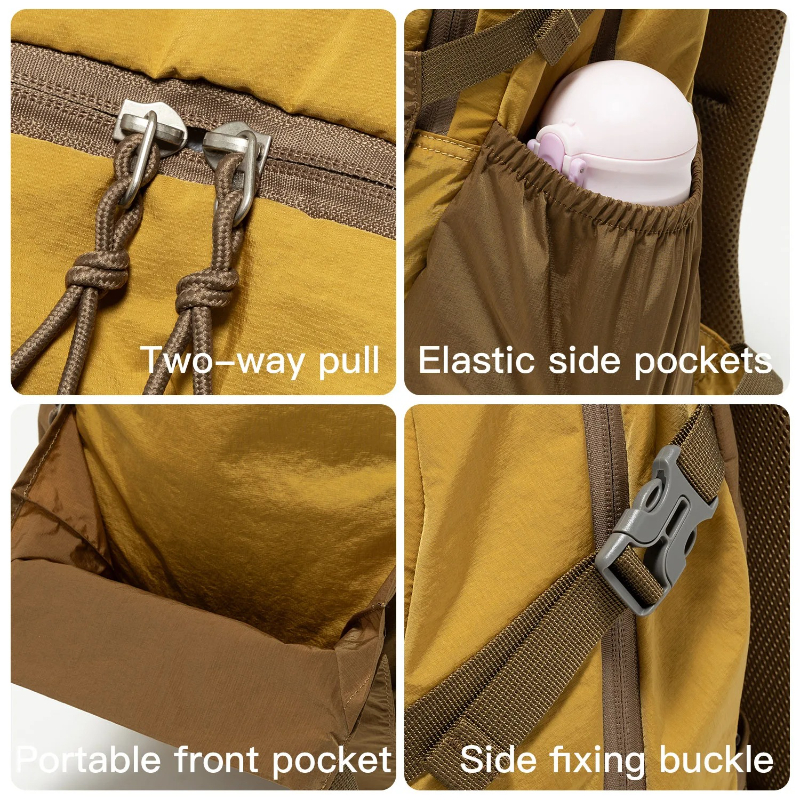 Fouvor 2026 Lightweight Unisex - Hiking Backpack Waterproof avaliação e preço