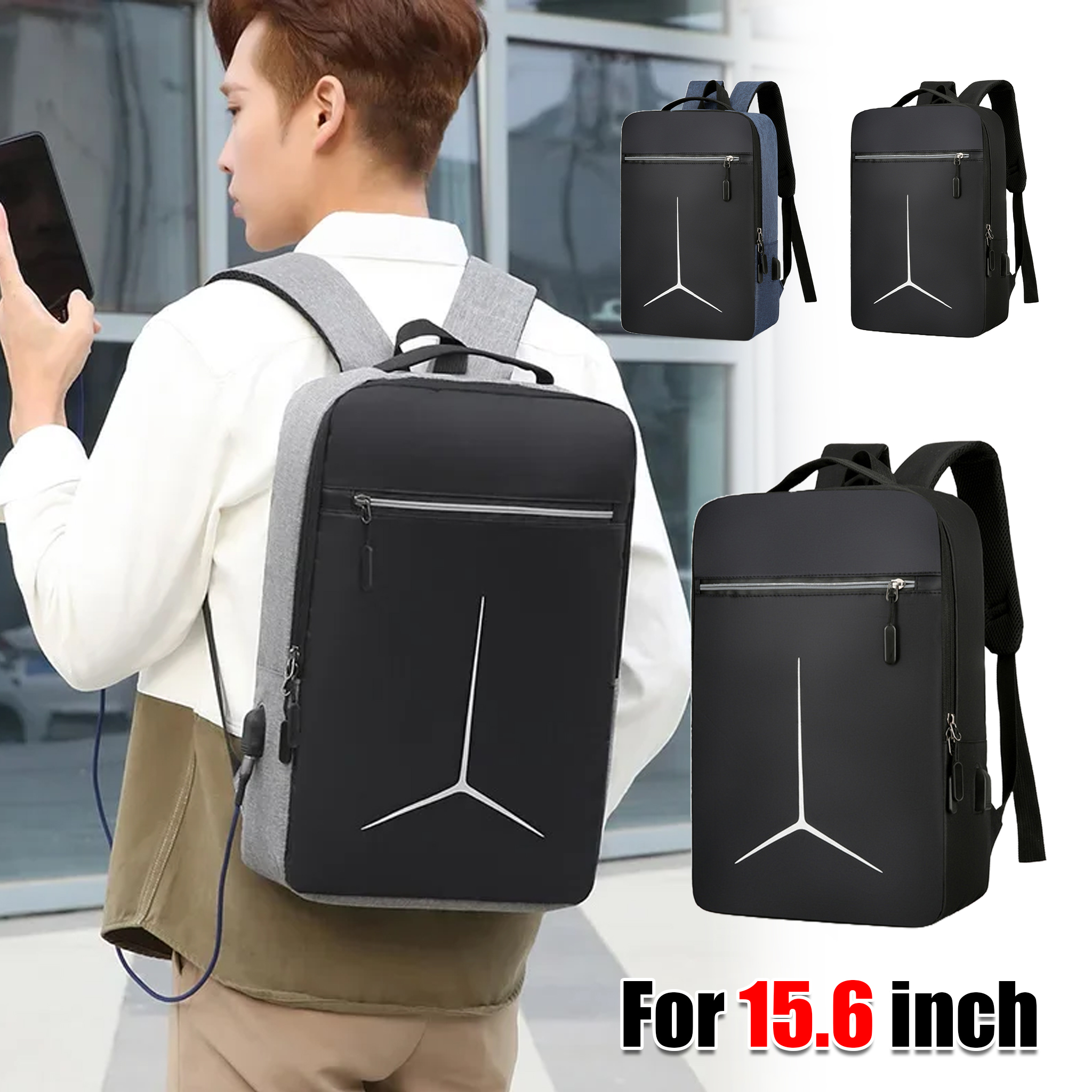 Fashion Anti Theft USB Waterpr - Travel Backpack Anti Theft avaliação e preço